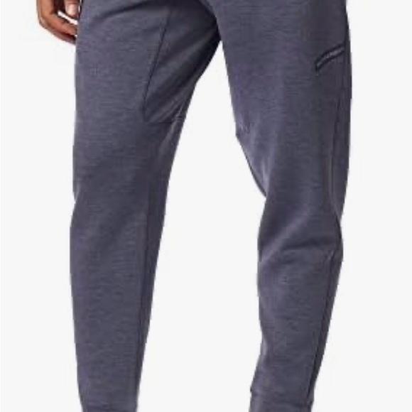 Legends Hawthorne Tech Joggers Heathered Blue Mens large EUC $110 - Picture 4 of 11